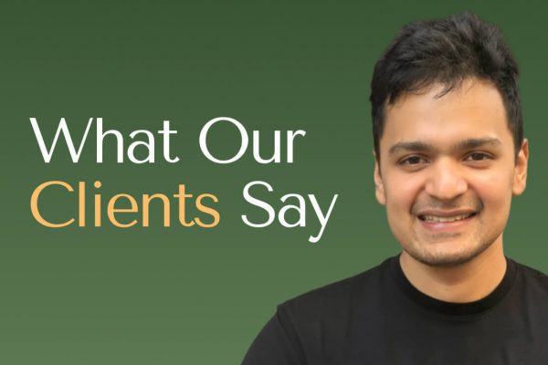 what our clients say featured image with Aakash client